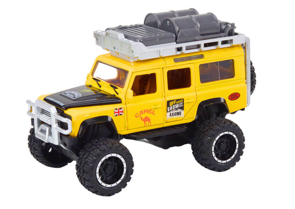 Terénní auto Guard 1:32 kovové s pohonem světly a zvuky