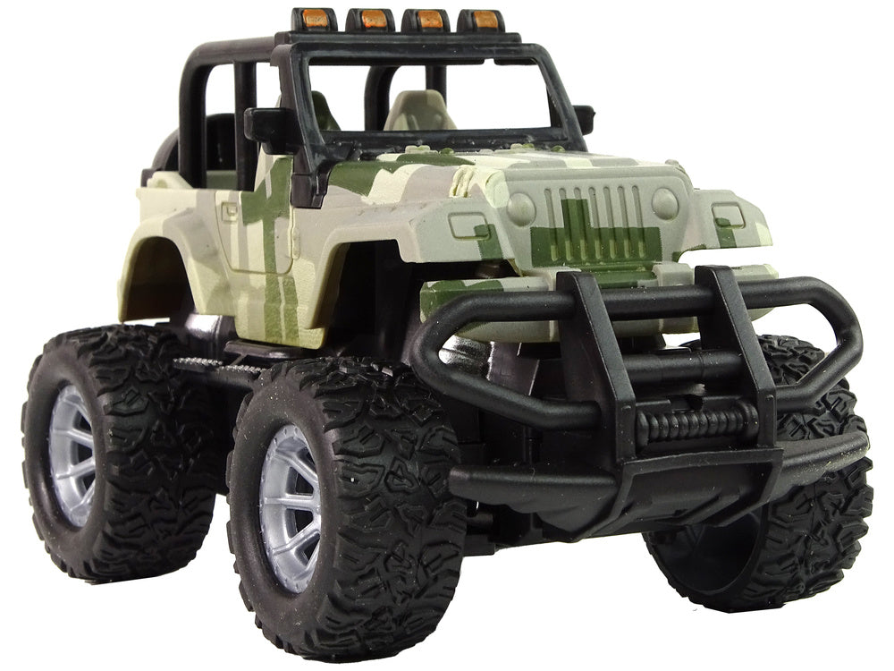 Terénní auto na dálkové ovládání 1:43 – s pilotem | moro