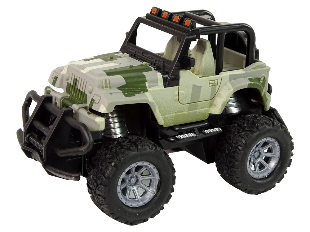 Terénní auto na dálkové ovládání 1:43 – s pilotem | moro