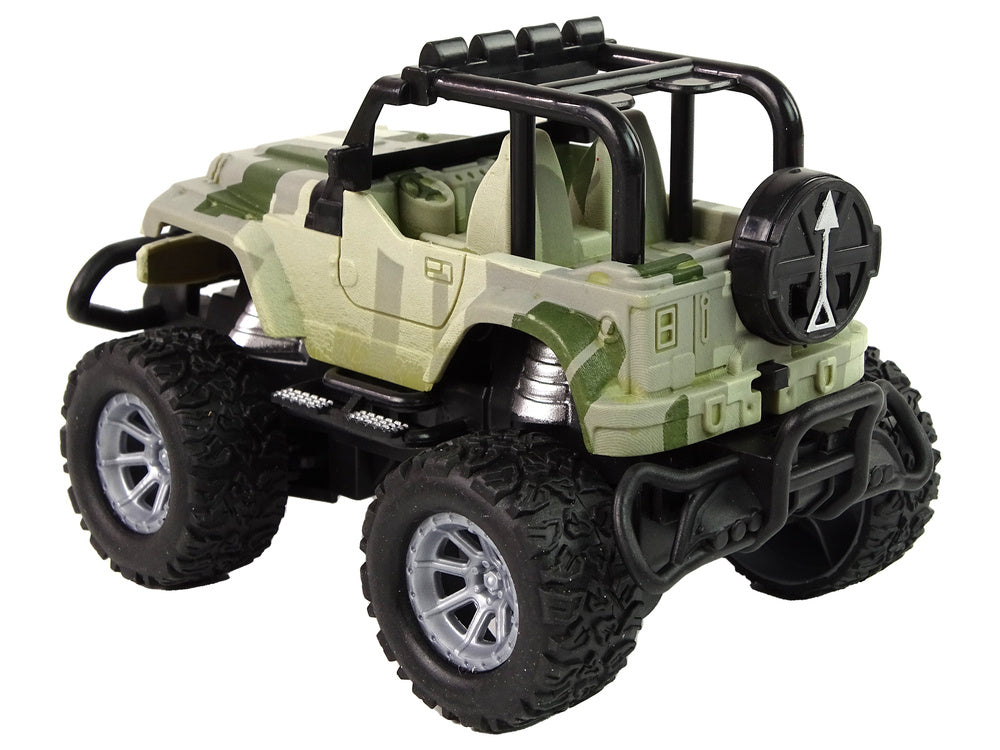 Terénní auto na dálkové ovládání 1:43 – s pilotem | moro