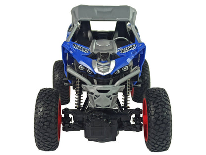 Terénní auto na dálkové ovládání 2,4 GHz 1:16 modré