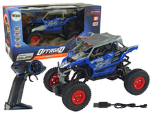 Terénní auto na dálkové ovládání 2,4 GHz 1:16 modré