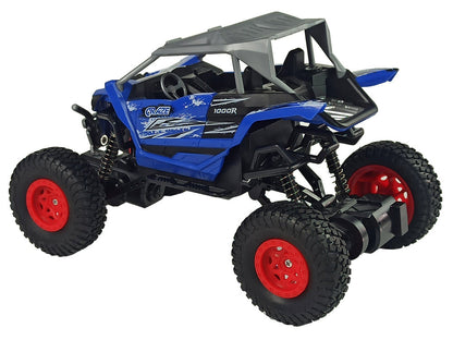 Terénní auto na dálkové ovládání 2,4 GHz 1:16 modré