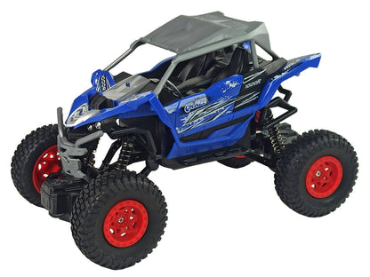 Terénní auto na dálkové ovládání 2,4 GHz 1:16 modré