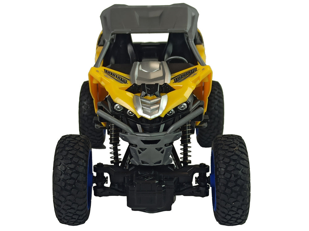 Terénní auto na dálkové ovládání 2,4 GHz 1:16 žluté