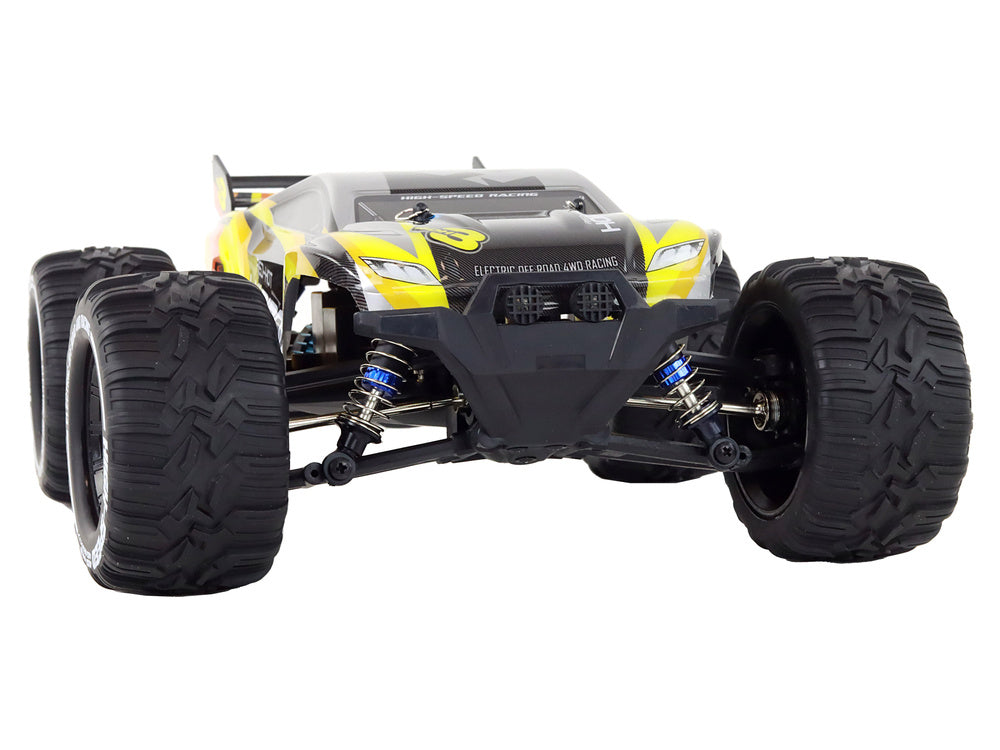 Terénní auto na dálkové ovládání 4WD – s LED světly | žluté