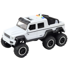Terénní auto pickup 1:16 – s LED světly a zvuky | bílé