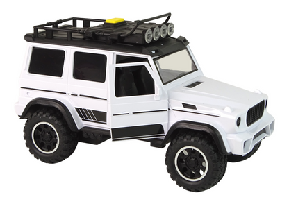Terénní auto se zvuky a světly – 1:14 bílé | RC model