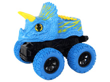 Terénní vozidlo Triceratops – s gumovými koly | modré