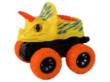 Terénní vozidlo Triceratops – třecí pohon gumová kola | žluté