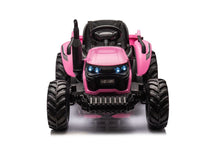 Traktor na akumulátor 24V s dálkovým ovládáním růžový HC 306