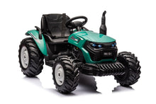 Traktor na akumulátor 24V s přívěsem HC 306 tmavě zelený