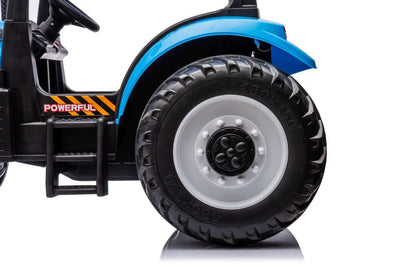 Traktor na akumulátor A011 24V modrý
