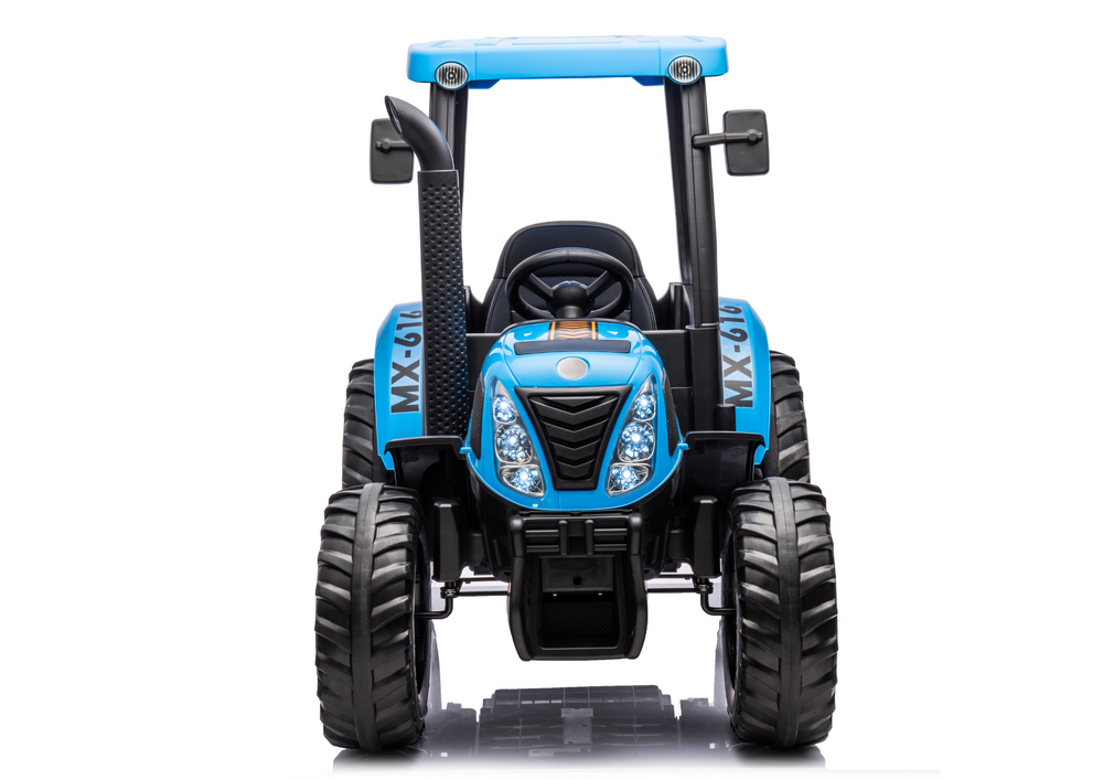 Traktor na akumulátor A011 24V modrý