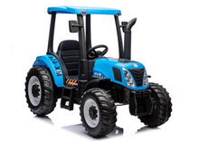 Traktor na akumulátor A011 24V modrý