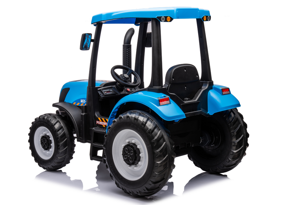 Traktor na akumulátor A011 24V modrý