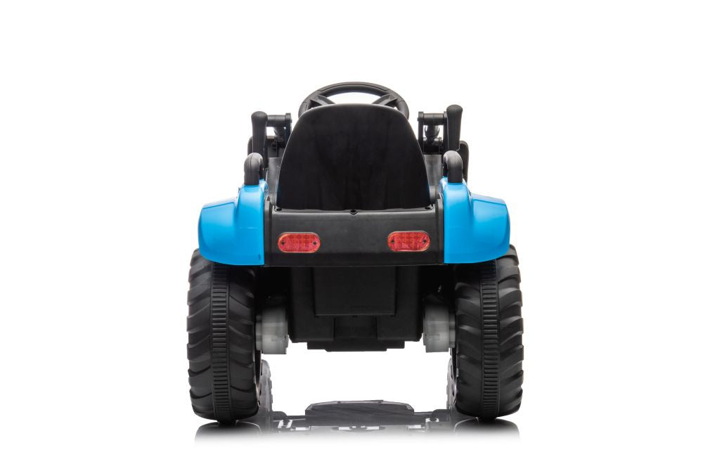 Traktor na akumulátor s lžící BW X002A modrý