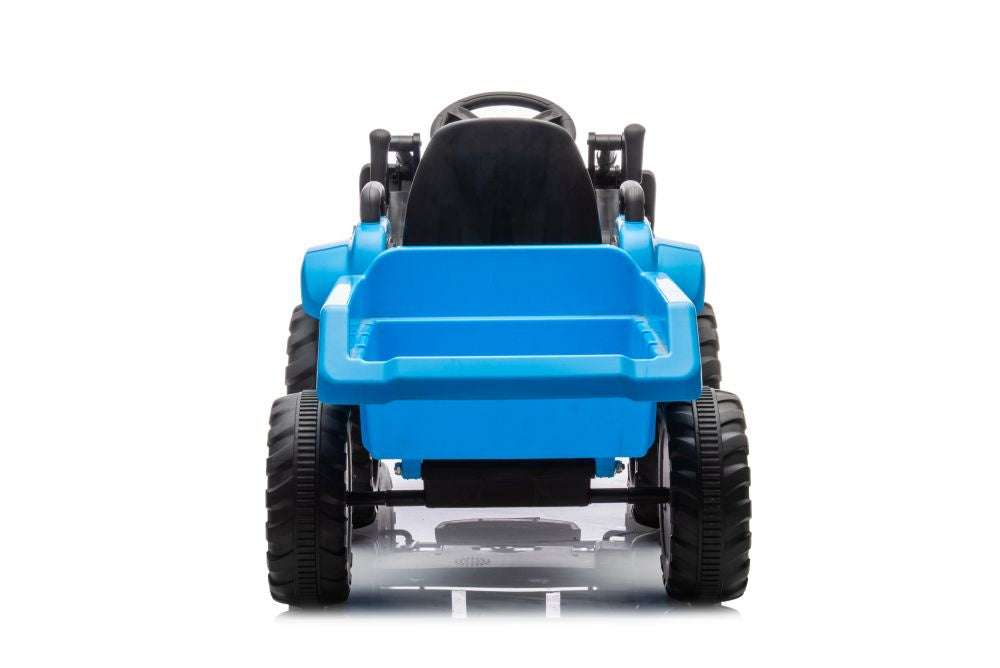 Traktor na akumulátor s lžící BW X002A modrý