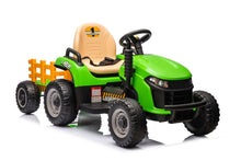 Traktor na akumulátor s ovládáním BBH 030 zelený