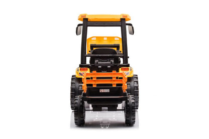 Traktor na akumulátor s přívěsem – Hercules žlutý 24V
