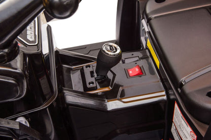 Traktor na akumulátor s přívěsem – Hercules žlutý 24V