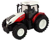 Traktor na dálkové ovládání 1:24 – s pilotem | bílo červený