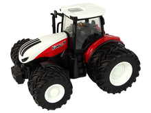 Traktor na dálkové ovládání 1:24 – s přívěsem | červený zelený