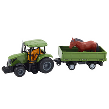 Traktor na dálkové ovládání RC 48 cm – s přívěsem a koněm
