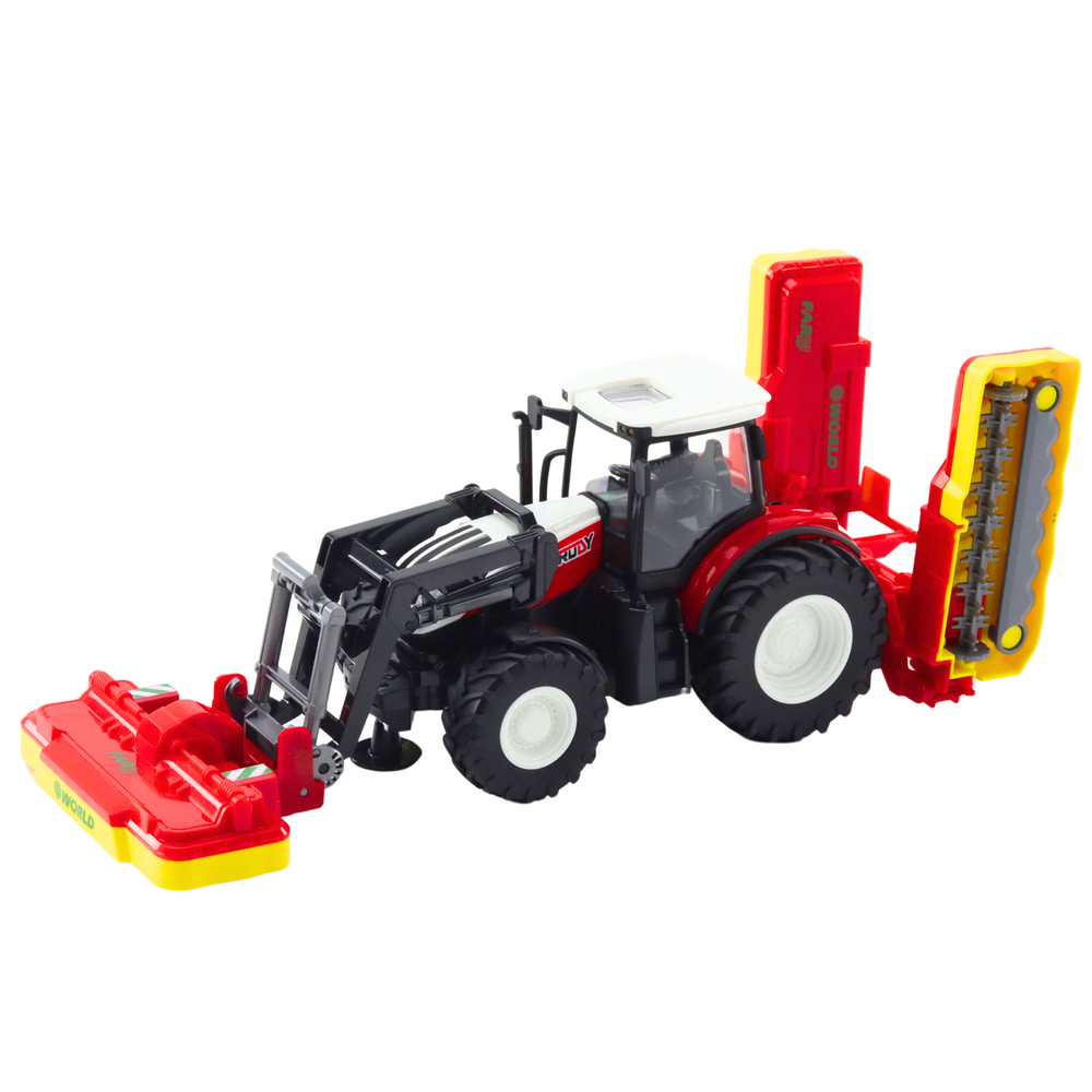 Traktor na dálkové ovládání se žacími stroji RC 2.4G