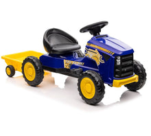 Traktor na pedály s řízením pro děti – od 3 let | modrý