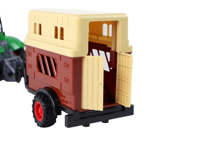 Traktor RC na dálkové ovládání – s přívěsem 1:24 | zelený