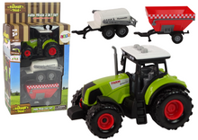 Traktor s LED světly a zvuky – farmářský set se stroji