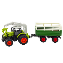 Traktor s přívěsem a chwytakem na dálkové ovládání RC 2.4G