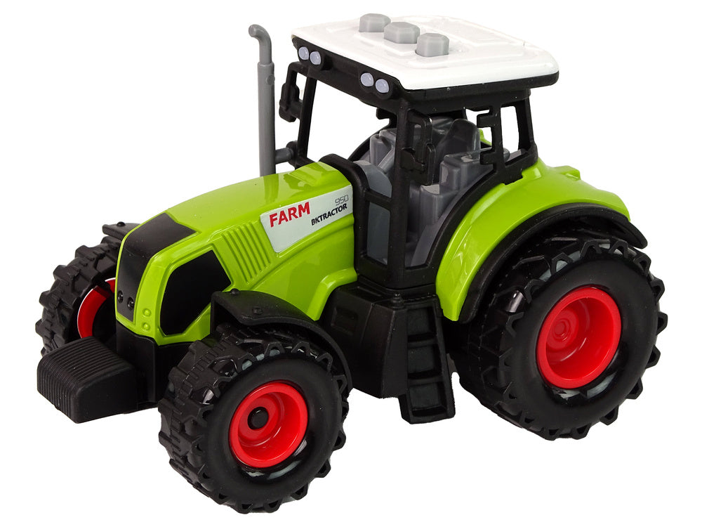 Traktor s přívěsem a cisternou – se zvuky a LED světly