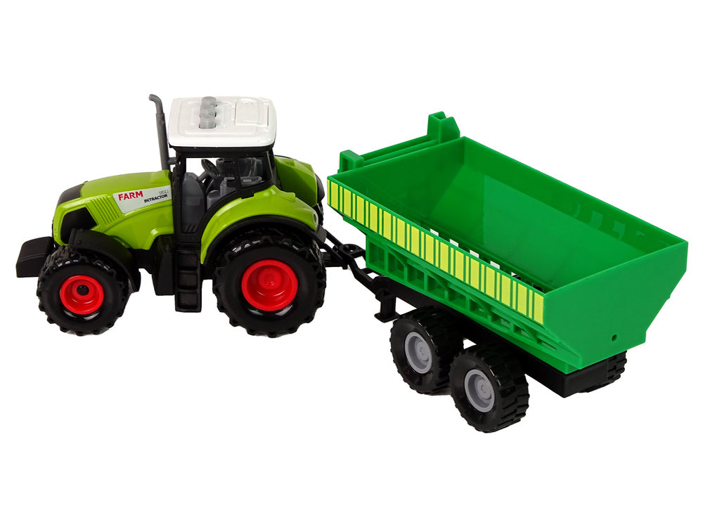 Traktor s přívěsem a cisternou – se zvuky a LED světly