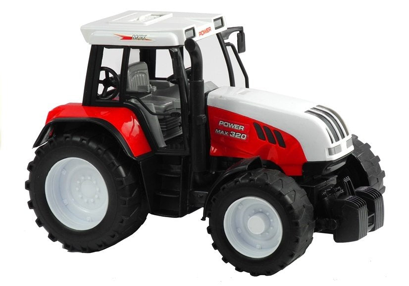 Traktor s přívěsem zemědělský stroj 65 cm zelený červený