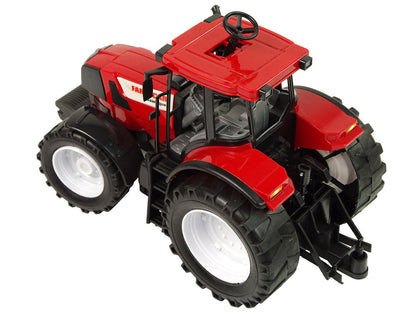 Traktor s vyklápěcím přívěsem 50 cm žlutý