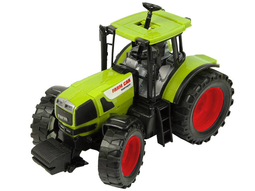 Traktor s vyklápěcím přívěsem 50 cm žlutý