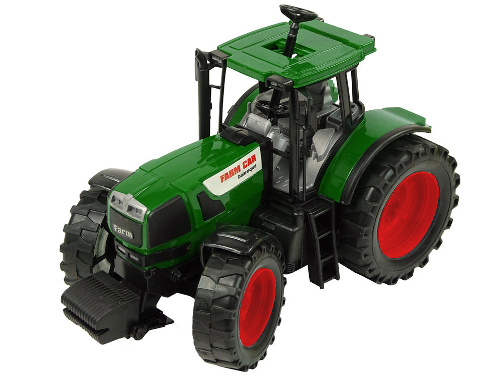 Traktor s vyklápěcím přívěsem 50 cm žlutý