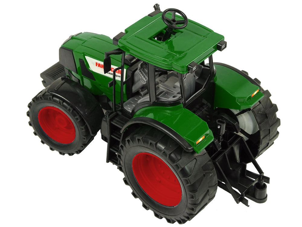 Traktor s vyklápěcím přívěsem 50 cm žlutý