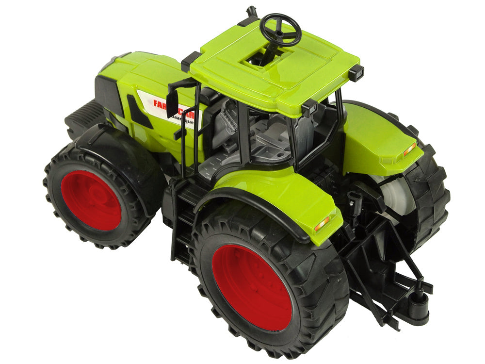 Traktor s vyklápěcím přívěsem 50 cm žlutý