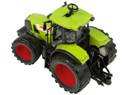 Traktor s vyklápěcím přívěsem 50 cm žlutý