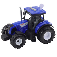 Traktor zemědělský se světly a zvuky – 1:36 modrý