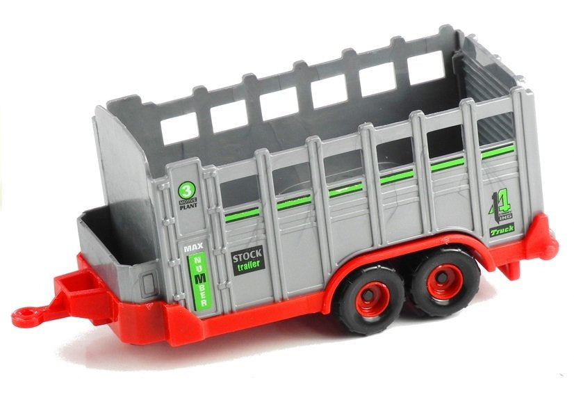 Traktory s přívěsy – zemědělské stroje sada 6v1