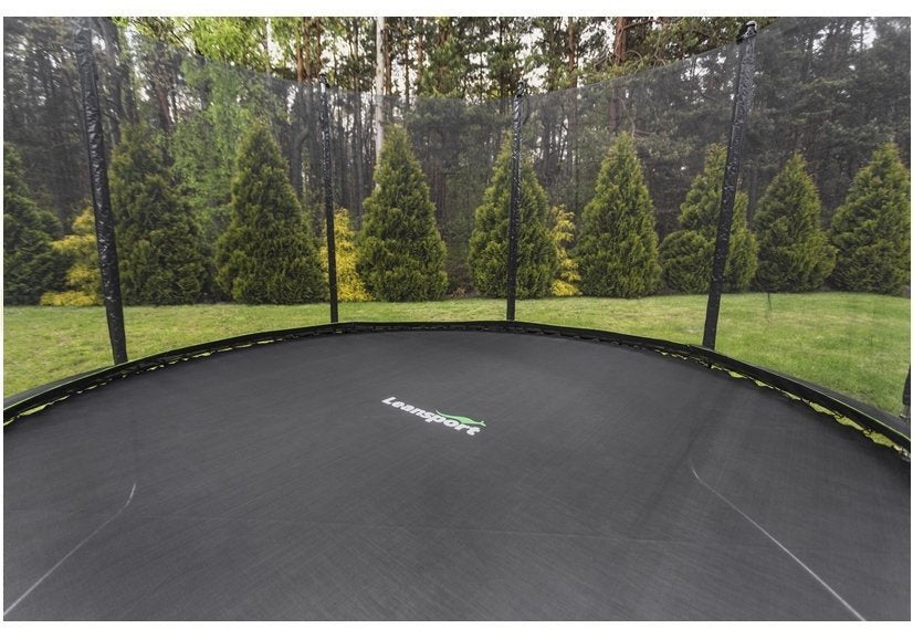 Trampolina s ochrannou sítí a žebříkem 487 cm – SPORT PRO