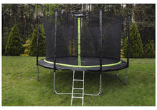 Trampolina s ochrannou sítí a žebříkem 487 cm – SPORT PRO