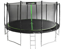 Trampolina s ochrannou sítí a žebříkem 487 cm – SPORT PRO