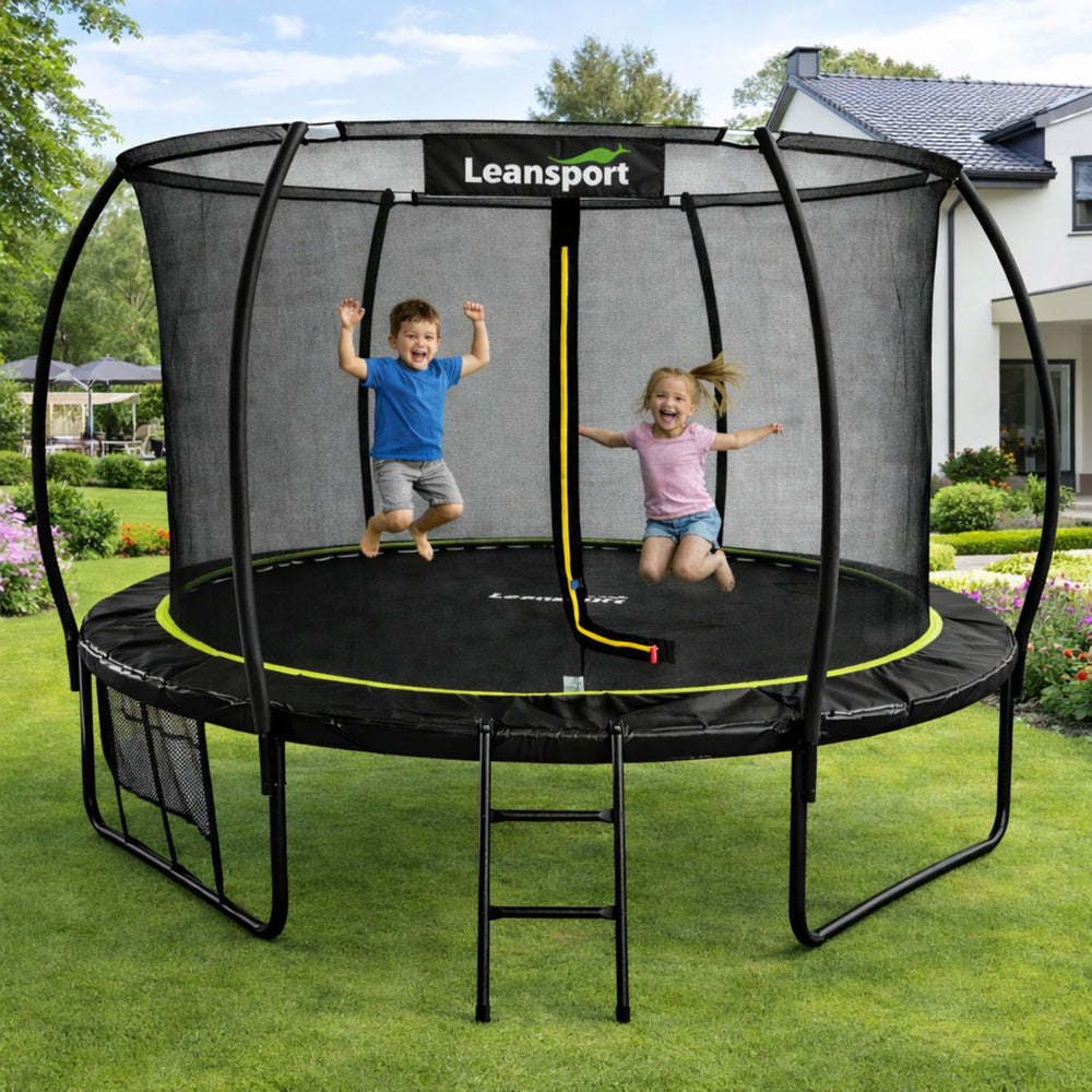 Trampolína zahradní s vnitřní sítí 252 cm – LEAN