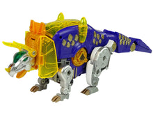 Transformovatelný dinosaurus pistole na šipky s terčem fialový