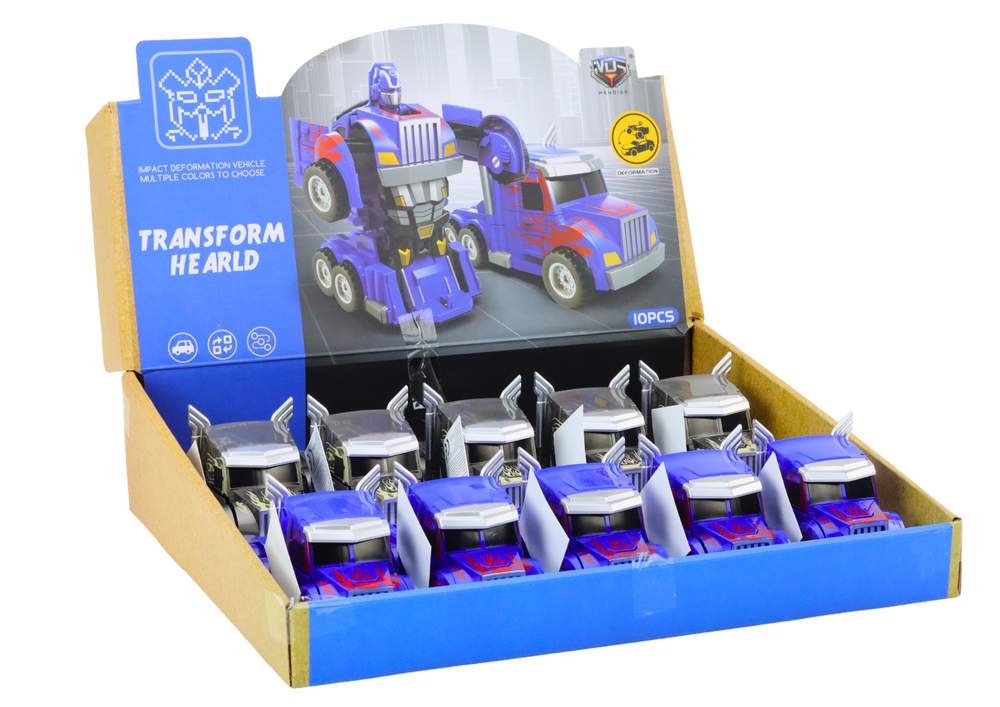 Transformující robot kamion 2v1 s pohyblivými částmi